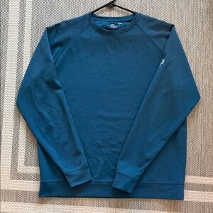 Men’s Holderness & Bourne Teal Crewneck Sweater